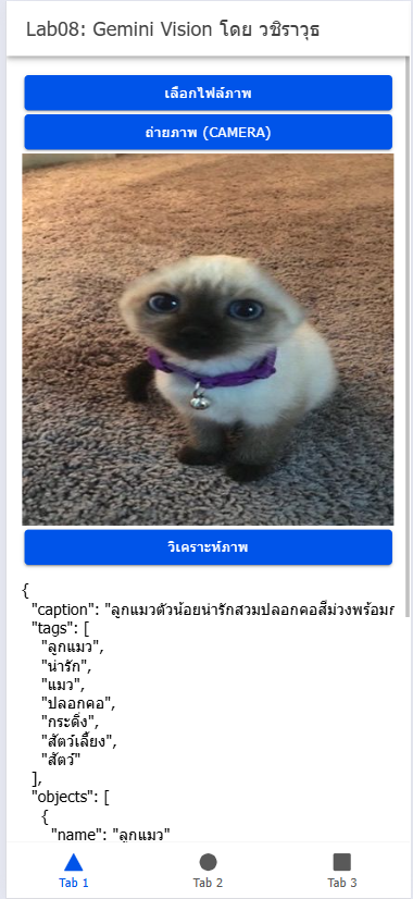 หน้าจอ App